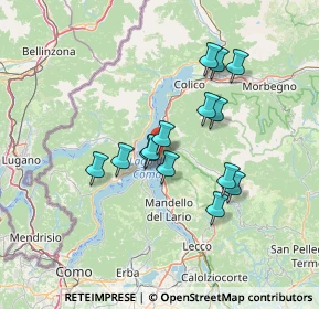 Mappa Via della Pace, 23828 Perledo LC, Italia (11.45)