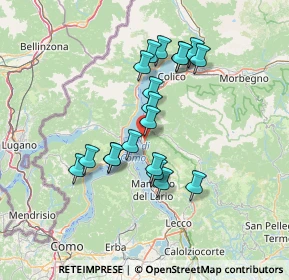 Mappa Via della Pace, 23828 Perledo LC, Italia (12.01368)