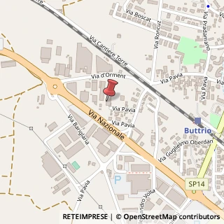 Mappa Via Nazionale, 19, 33042 Buttrio, Udine (Friuli-Venezia Giulia)
