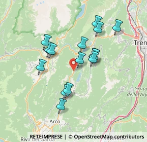 Mappa Via Cargadori, 38070 Pietramurata TN, Italia (6.31267)