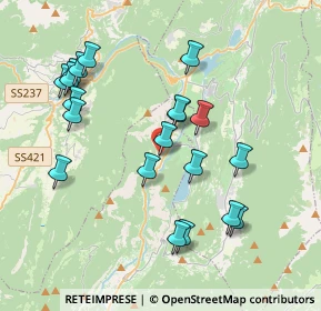 Mappa Via Cargadori, 38070 Pietramurata TN, Italia (3.8605)