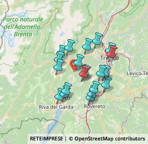 Mappa Via Cargadori, 38070 Pietramurata TN, Italia (10.6865)