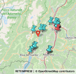 Mappa Via Cargadori, 38070 Pietramurata TN, Italia (13.3945)