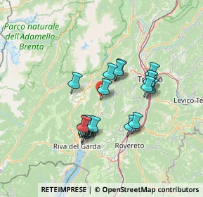 Mappa Via Cargadori, 38070 Pietramurata TN, Italia (11.662)