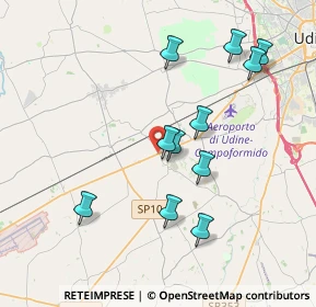 Mappa SS 13, 33031 Basiliano UD, Italia (3.67545)