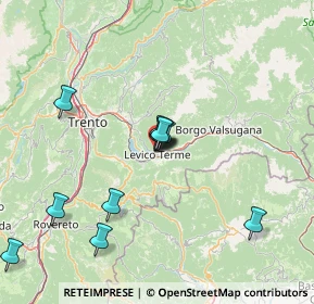 Mappa Viale Roma, 38056 Levico Terme TN, Italia (13.71818)