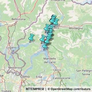 Mappa Via Venini, 23829 Varenna LC, Italia (9.07)