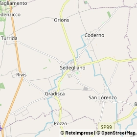 Mappa Sedegliano