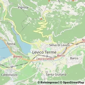 Mappa Levico Terme