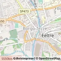 Karte Feltre