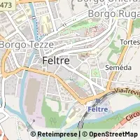 Mapa Feltre