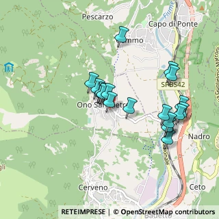 Mappa Via Niel, 25040 Ono San Pietro BS, Italia (0.803)