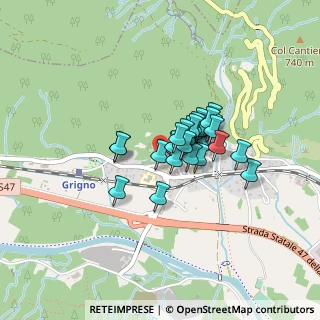Mappa Viale Trento, 38055 Grigno TN, Italia (0.25926)