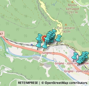 Mappa Viale Trento, 38055 Grigno TN, Italia (0.785)