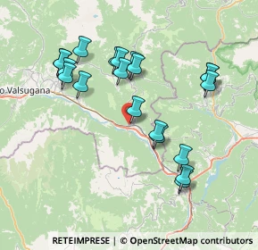 Mappa Viale Trento, 38055 Grigno TN, Italia (7.418)