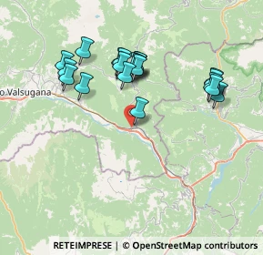 Mappa Viale Trento, 38055 Grigno TN, Italia (7.0915)