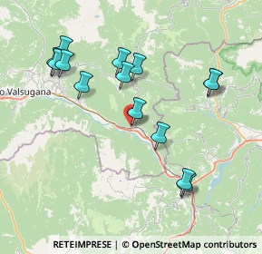 Mappa Viale Trento, 38055 Grigno TN, Italia (7.84429)