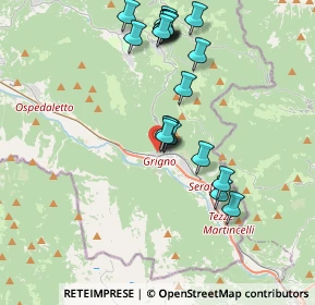 Mappa Viale Trento, 38055 Grigno TN, Italia (3.8035)