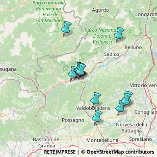 Mappa Contrada di Semeda, 32032 Feltre BL, Italia (11.19429)