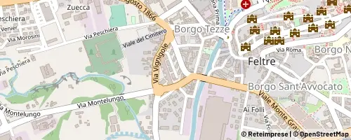 Mappa Feltre