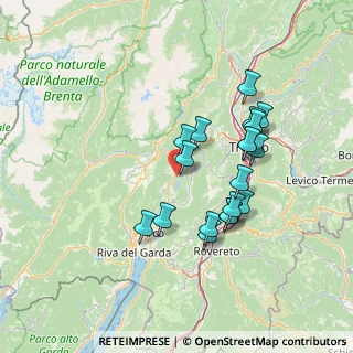 Mappa 38074 Pietramurata TN, Italia (12.81947)