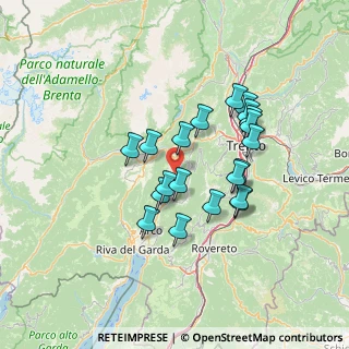 Mappa 38074 Pietramurata TN, Italia (11.605)
