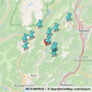 Mappa 38074 Pietramurata TN, Italia (5.72182)