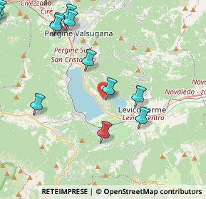 Mappa 38050 Tenna TN, Italia (6.40556)