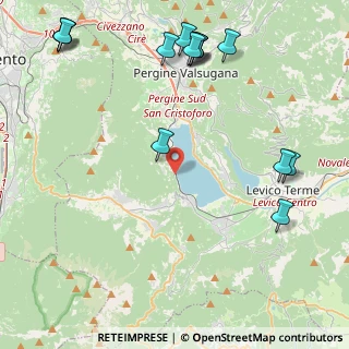 Mappa Strada per Calceranica, 38057 Pergine Valsugana TN, Italia (5.69214)