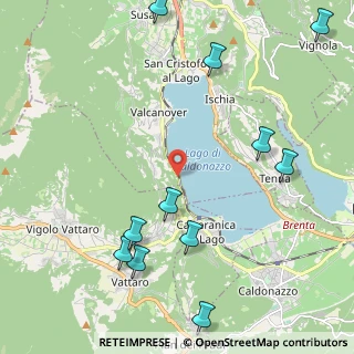 Mappa Strada per Calceranica, 38057 Pergine Valsugana TN, Italia (2.69)