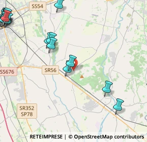 Mappa Via del Pozzo, 33042 Buttrio UD, Italia (6.631)