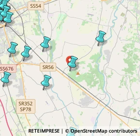 Mappa Via del Pozzo, 33042 Buttrio UD, Italia (7.4615)