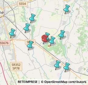 Mappa Via del Pozzo, 33042 Buttrio UD, Italia (3.55)