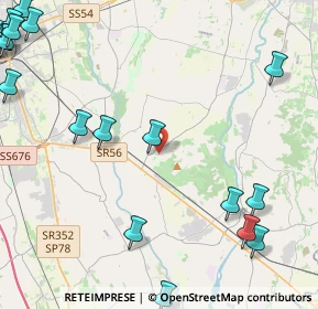 Mappa Via del Pozzo, 33042 Buttrio UD, Italia (6.9125)