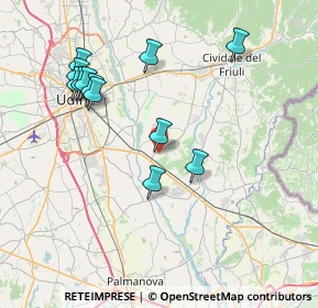 Mappa Via del Pozzo, 33042 Buttrio UD, Italia (7.79833)