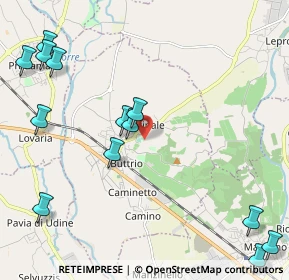 Mappa Via del Pozzo, 33042 Buttrio UD, Italia (2.74)