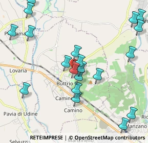 Mappa Via del Pozzo, 33042 Buttrio UD, Italia (2.3435)