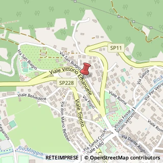 Mappa Viale vittorio emanuele 22, 38056 Levico Terme, Trento (Trentino-Alto Adige)