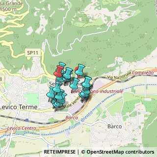 Mappa Via dello Spiazzolo, 38056 Levico Terme TN, Italia (0.68696)