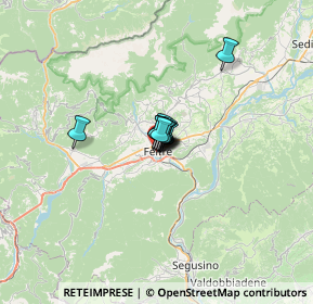 Mappa Via Monte Grappa, 32032 Feltre BL, Italia (1.87364)