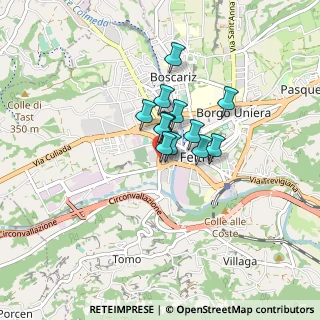 Mappa Via Vignigole, 32032 Feltre BL, Italia (0.45077)