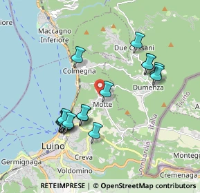 Mappa Via Dumenza, 21016 Luino VA, Italia (1.8435)