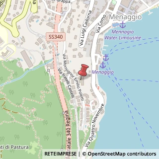 Mappa Via IV Novembre, 98, 22017 Menaggio, Como (Lombardia)