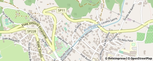 Mappa Levico Terme