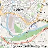 Mapa Feltre