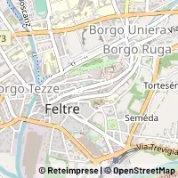 Mapa Feltre