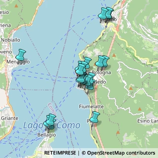 Mappa Via Riva Di Gittana, 23829 Varenna LC, Italia (1.6295)