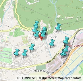 Mappa Via Bernardo Clesio, 38056 Levico Terme TN, Italia (0.36471)