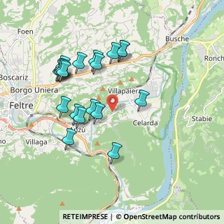 Mappa Via delle Sorgenti, 32032 Feltre BL, Italia (1.85)