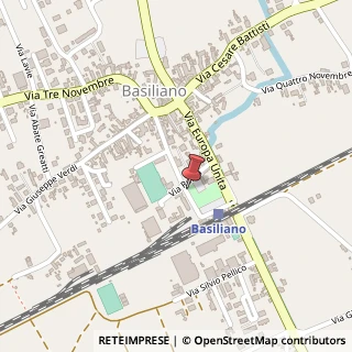 Mappa Via Roma, 9, 33031 Basiliano, Udine (Friuli-Venezia Giulia)